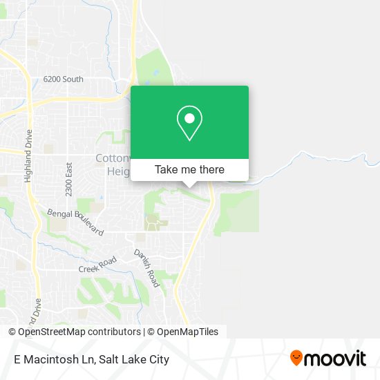 E Macintosh Ln map