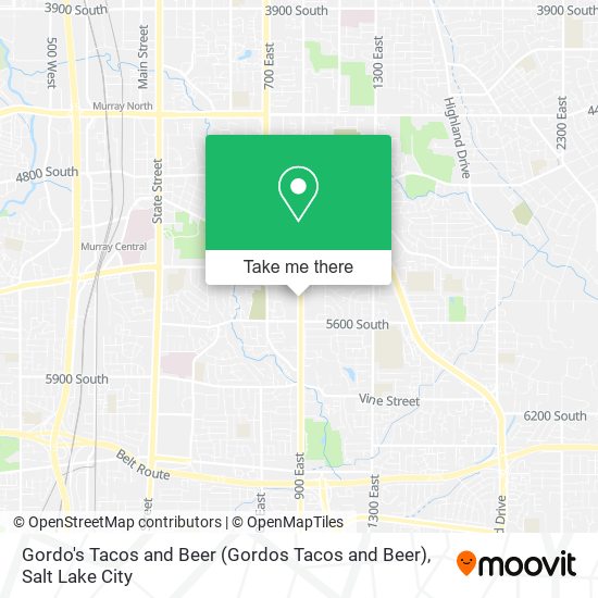 Mapa de Gordo's Tacos and Beer (Gordos Tacos and Beer)