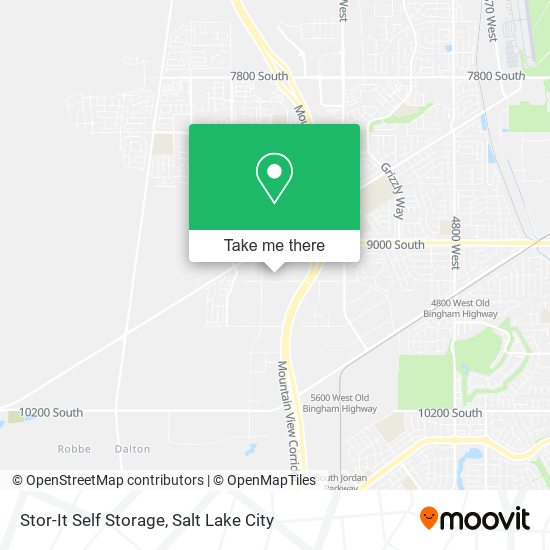 Stor-It Self Storage map