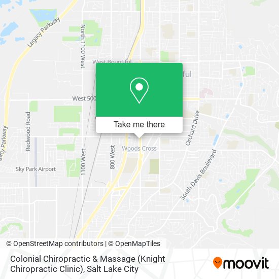 Colonial Chiropractic & Massage (Knight Chiropractic Clinic) map