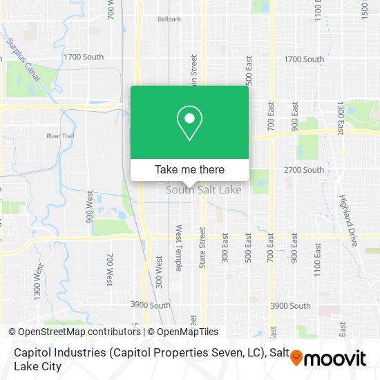 Capitol Industries (Capitol Properties Seven, LC) map