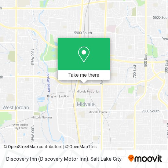 Discovery Inn (Discovery Motor Inn) map