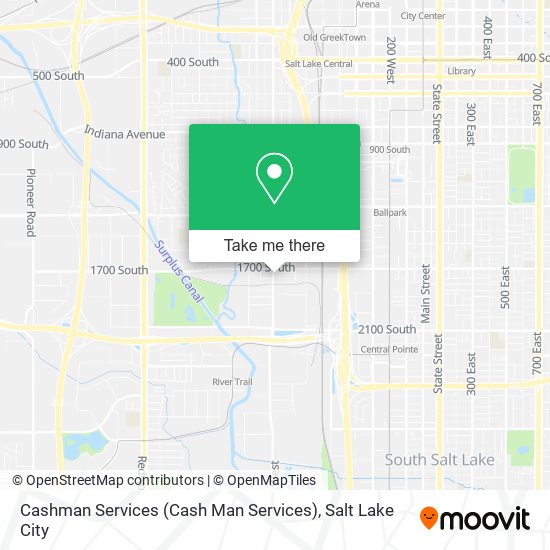 Cashman Services (Cash Man Services) map
