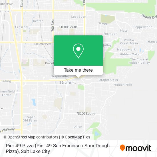 Pier 49 Pizza (Pier 49 San Francisco Sour Dough Pizza) map