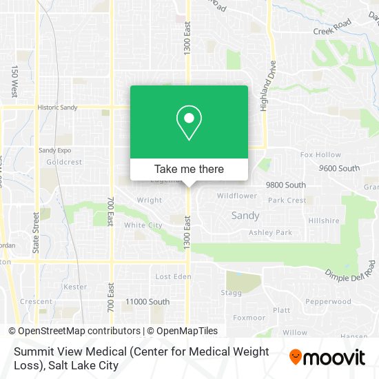 Summit View Medical (Center for Medical Weight Loss) map