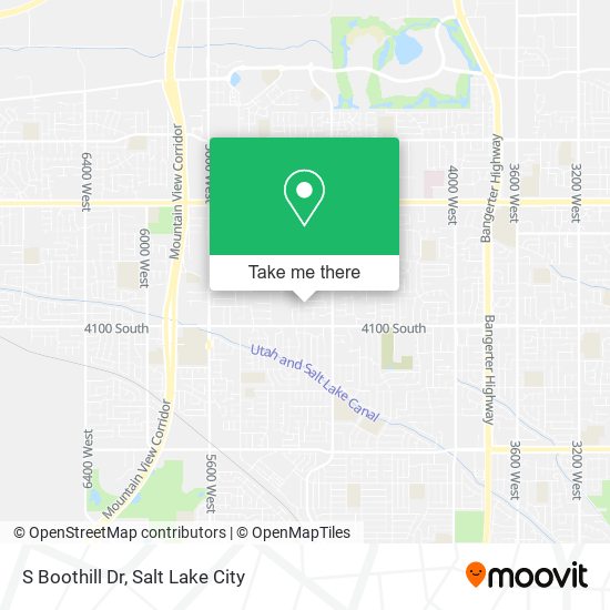 S Boothill Dr map