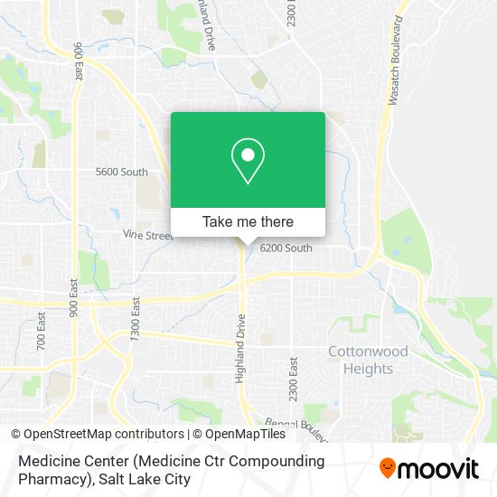 Mapa de Medicine Center (Medicine Ctr Compounding Pharmacy)