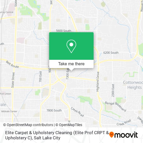 Elite Carpet & Upholstery Cleaning (Elite Prof CRPT & Upholstery C) map