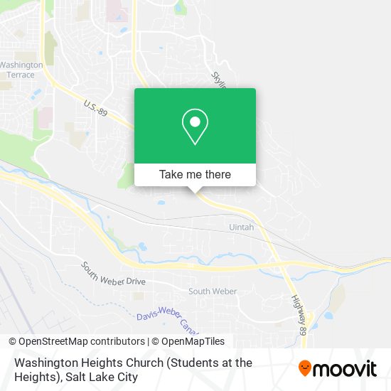 Mapa de Washington Heights Church (Students at the Heights)