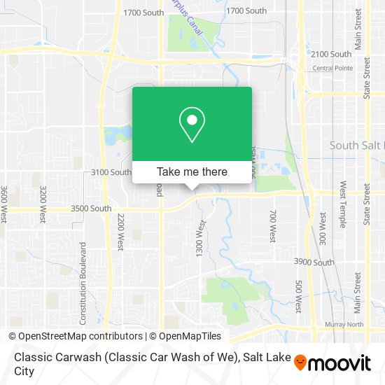 Classic Carwash (Classic Car Wash of We) map