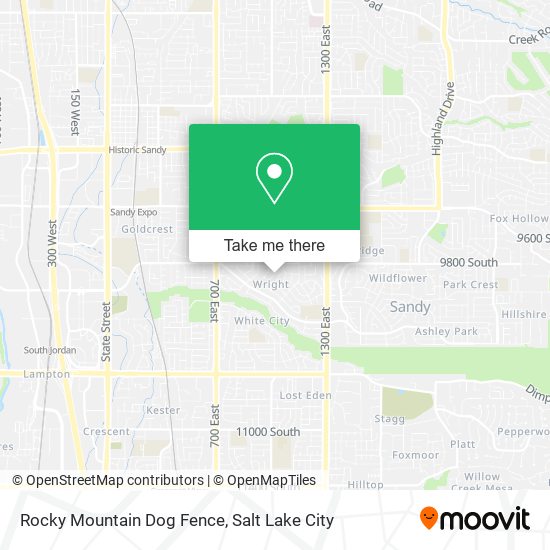 Rocky Mountain Dog Fence map
