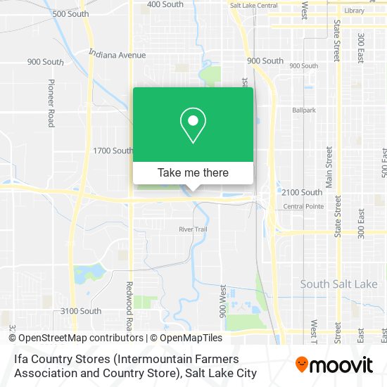 Mapa de Ifa Country Stores (Intermountain Farmers Association and Country Store)