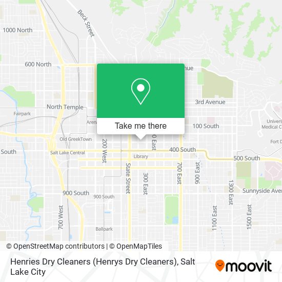 Henries Dry Cleaners (Henrys Dry Cleaners) map