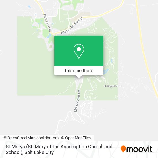 St Marys (St. Mary of the Assumption Church and School) map