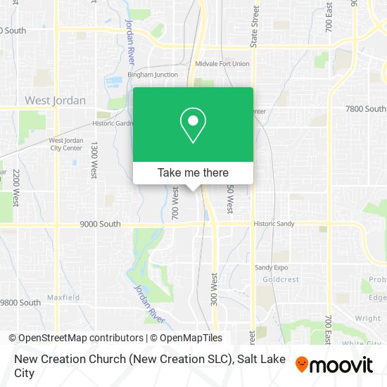 New Creation Church (New Creation SLC) map