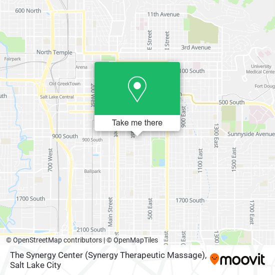 The Synergy Center (Synergy Therapeutic Massage) map