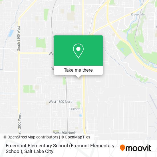 Mapa de Freemont Elementary School (Fremont Elementary School)