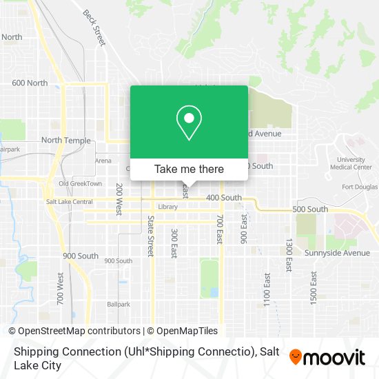 Shipping Connection (Uhl*Shipping Connectio) map