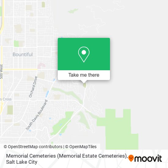 Memorial Cemeteries (Memorial Estate Cemeteries) map