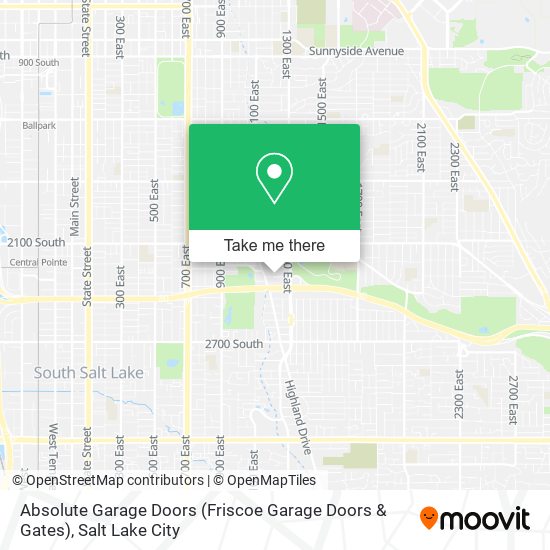 Absolute Garage Doors (Friscoe Garage Doors & Gates) map