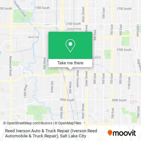 Reed Iverson Auto & Truck Repair map