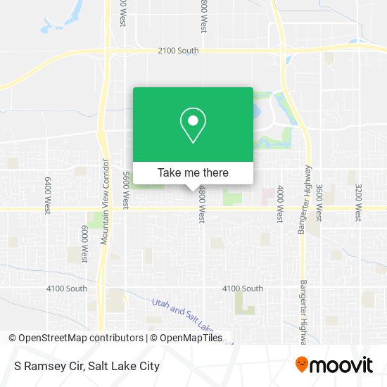 S Ramsey Cir map