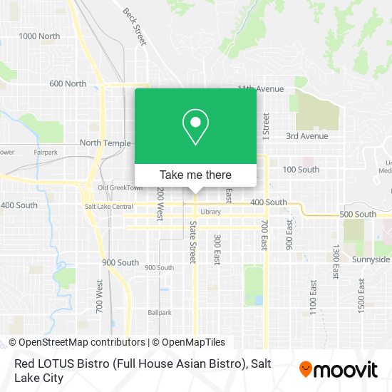 Red LOTUS Bistro (Full House Asian Bistro) map
