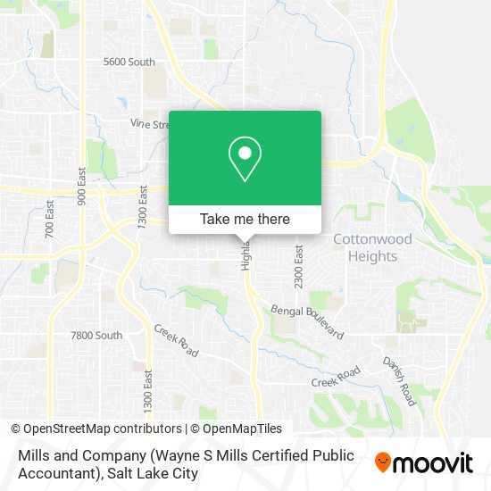 Mills and Company (Wayne S Mills Certified Public Accountant) map