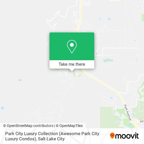 Park City Luxury Collection (Awesome Park City Luxury Condos) map