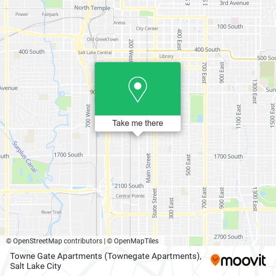 Towne Gate Apartments (Townegate Apartments) map