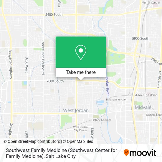 Southwest Family Medicine (Southwest Center for Family Medicine) map