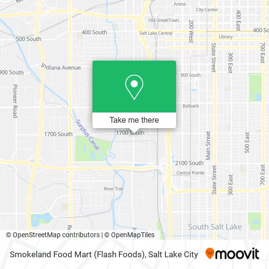 Mapa de Smokeland Food Mart (Flash Foods)