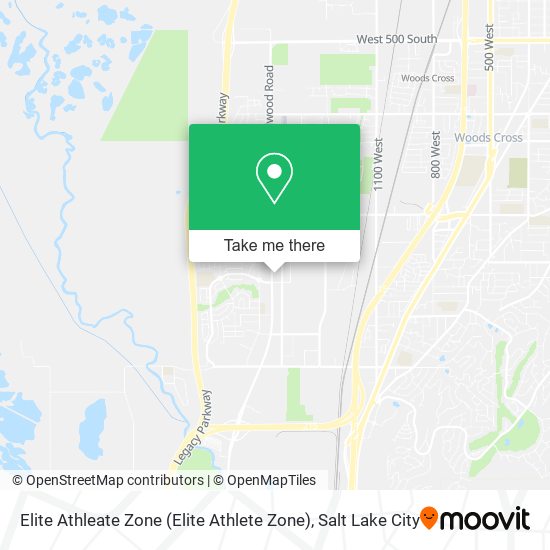 Mapa de Elite Athleate Zone (Elite Athlete Zone)