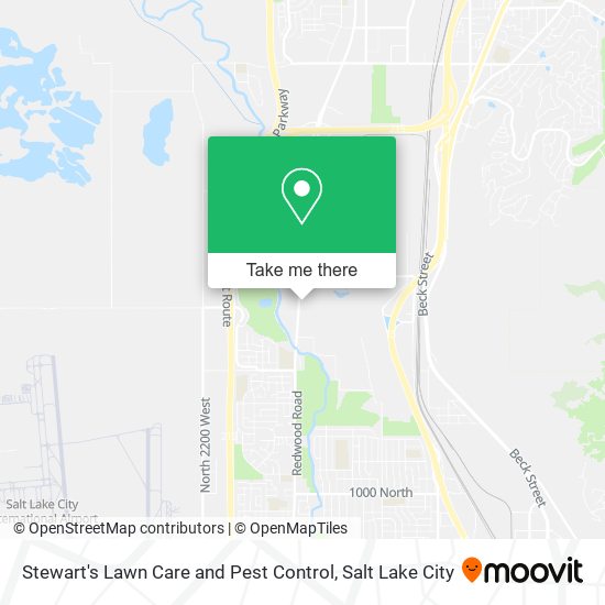 Stewart's Lawn Care and Pest Control map
