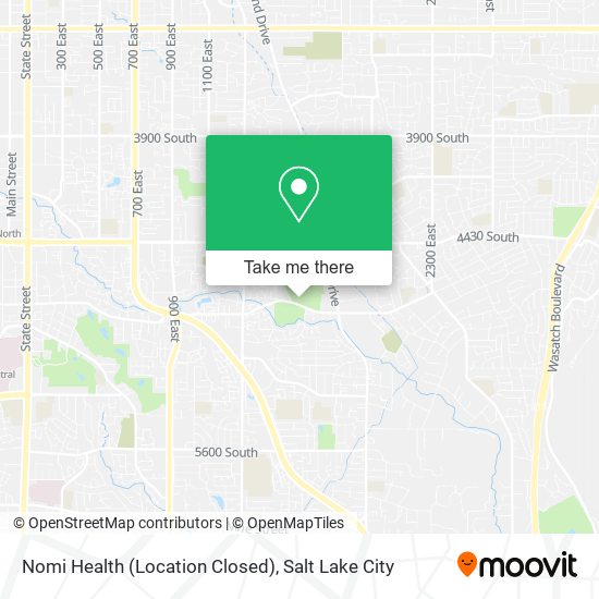 Mapa de Nomi Health (Location Closed)