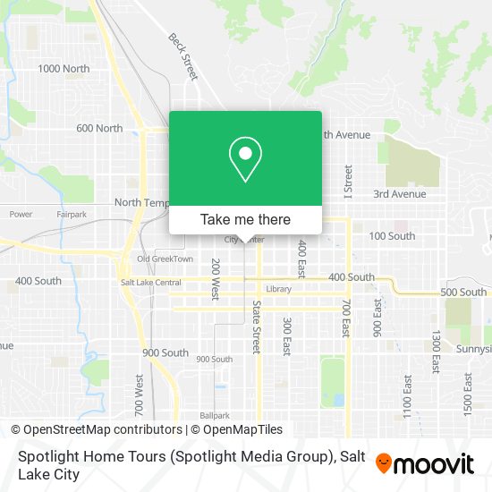 Mapa de Spotlight Home Tours (Spotlight Media Group)