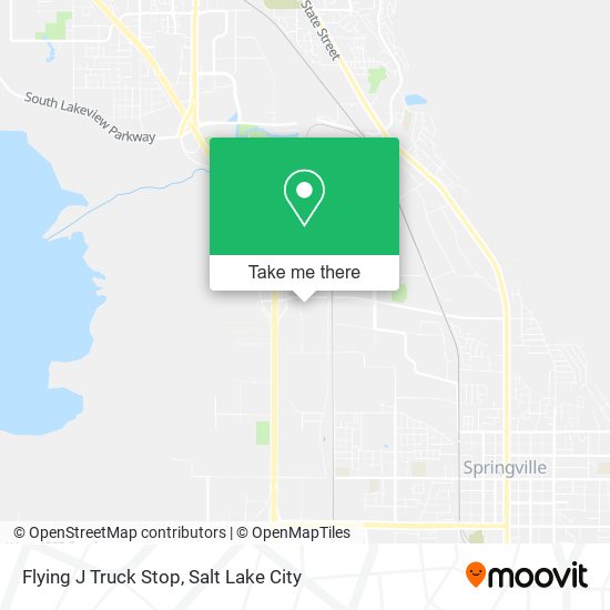 Flying J Truck Stop map