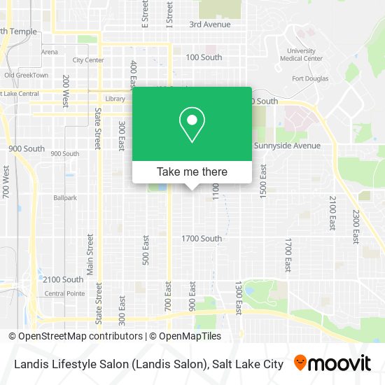 Mapa de Landis Lifestyle Salon (Landis Salon)