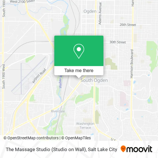 Mapa de The Massage Studio (Studio on Wall)