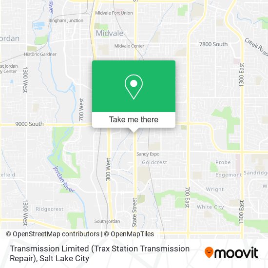 Mapa de Transmission Limited (Trax Station Transmission Repair)