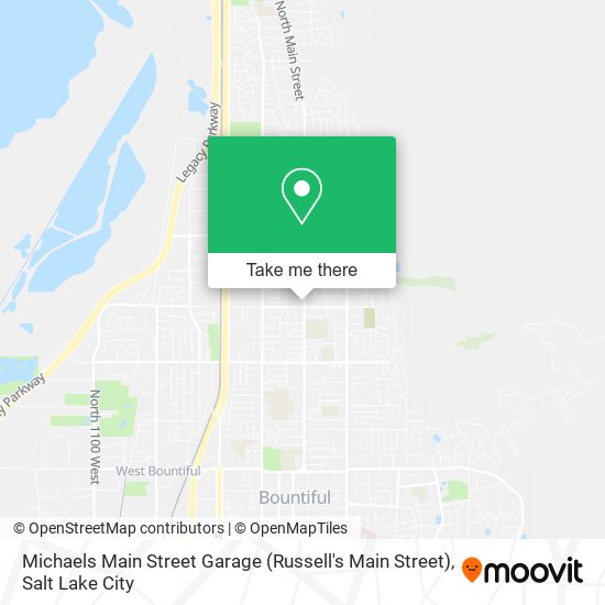 Mapa de Michaels Main Street Garage (Russell's Main Street)