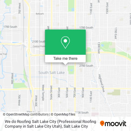 Mapa de We do Roofing Salt Lake City (Professional Roofing Company in Salt Lake City Utah)