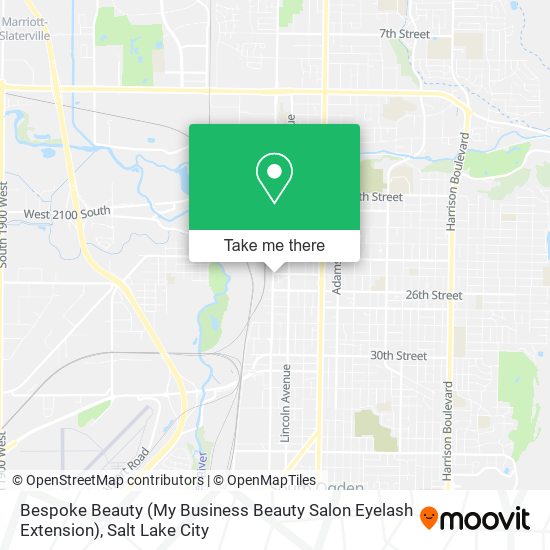 Mapa de Bespoke Beauty (My Business Beauty Salon Eyelash Extension)