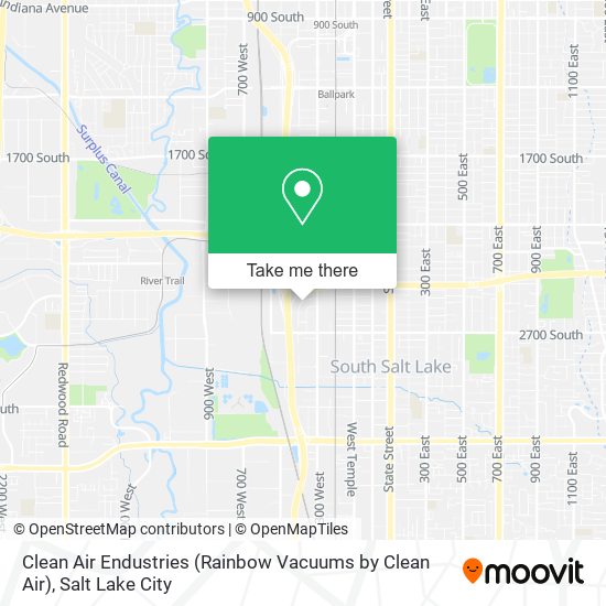 Clean Air Endustries (Rainbow Vacuums by Clean Air) map