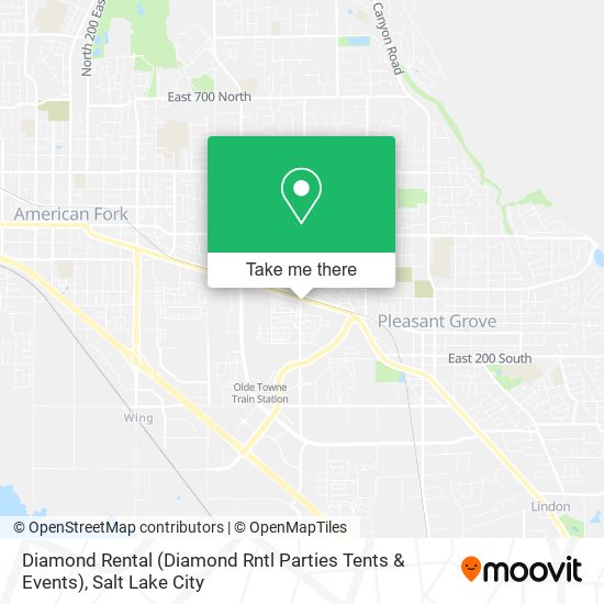 Diamond Rental (Diamond Rntl Parties Tents & Events) map