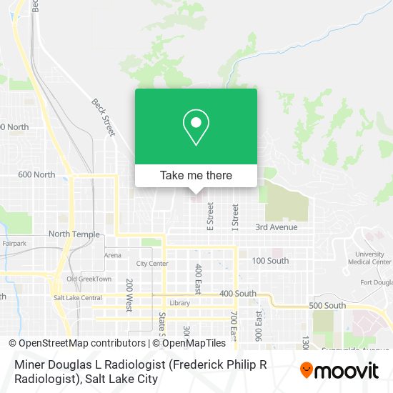 Mapa de Miner Douglas L Radiologist (Frederick Philip R Radiologist)