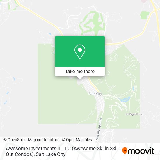 Awesome Investments II, LLC (Awesome Ski in Ski Out Condos) map