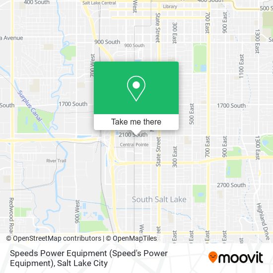 Speeds Power Equipment (Speed's Power Equipment) map