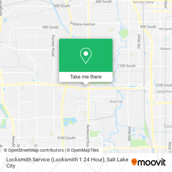 Mapa de Locksmith Service (Locksmith 1 24 Hour)