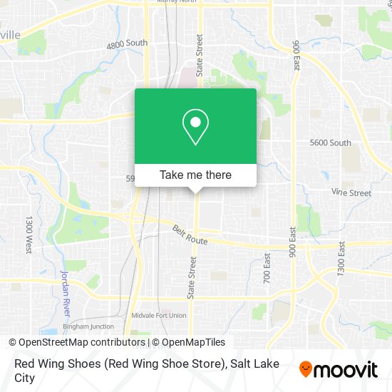 Red Wing Shoes (Red Wing Shoe Store) map